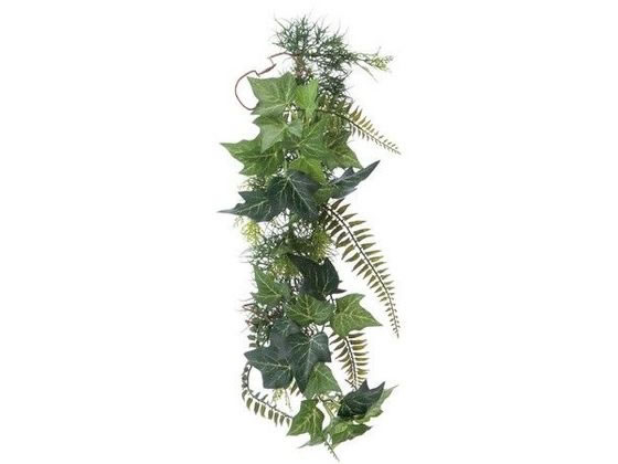 楽天ココデカウ【ブラックフライデー限定★27日9:59迄店内ポイント2倍】【お取り寄せ】YDM 造花 アイビーミックススワッグ ミックス インテリア 枯れない 観葉植物 花材 フラワーアレンジメント フェイクグリーン 店舗装飾 フラワーアレンジメント フラワーギフト 花