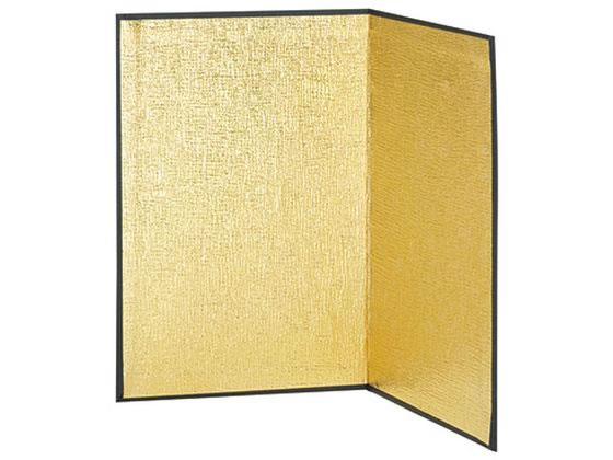 【ブラックフライデー限定★27日9:59迄店内ポイント2倍】【お取り寄せ】東京堂 ミニ金屏風 2個 インテリア 花材 フラワーアレンジメント 小物 店舗装飾 お正月 和風 フラワーアレンジメント道具 花器 花資材 花 フラワーアレンジメント材料