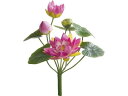 【レビュー投稿で100円OFFクーポン】【お取り寄せ】YDM 造花 ロータスブッシュ ラベンダー インテリア 枯れない 観葉植物 花材 フラワーアレンジメント フェイクフラワー 店舗装飾 花材 造花 花 フラワーアレンジメント材料