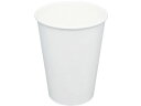 【ポイント2倍★19日20:00~26日1:59迄】アートナップ ホワイトカップ410mL 50P TS-75 無地 紙コップ 使いきり食器 キッチン テーブル