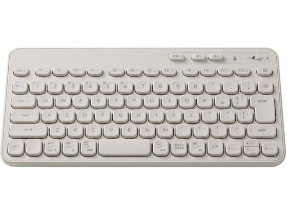 【レビュー投稿で100円OFFクーポン】【お取り寄せ】エレコム Bluetoothミニキーボード TK-CM10BMKIV キ..