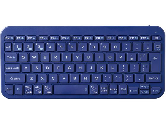 【お取り寄せ】エレコム Bluetooth薄型ミニキーボード TK-TM10BPBU キーボード マウス 入力機器 パソコン 家電