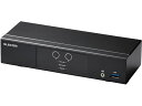 【レビュー投稿で100円OFFクーポン】【お取り寄せ】エレコム KVM パソコン切替器 HDMI 2ポート KVM-NHUS2 切替機 分配器 PC周辺機器 パソコン 家電