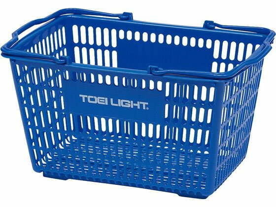 【ブラックフライデー限定★27日9:59迄店内ポイント2倍】【お取り寄せ】トーエイライト トレーナーカゴ 青 B-2685