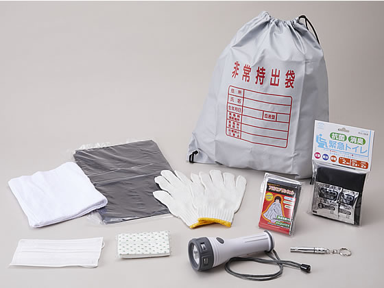 【レビュー投稿で100円OFFクーポン】旭電機化成 防災セット 10点 ABO-32N 非常用持ちだし袋 避難グッズ 防災