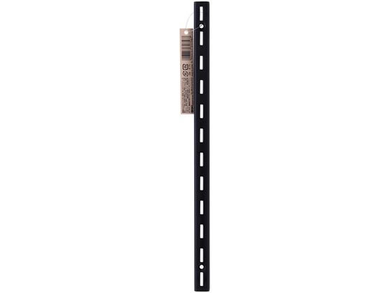 【お取り寄せ】WAKI ピラシェル棚柱 300mm 黒 WPS001 建築金物 土木 建築資材