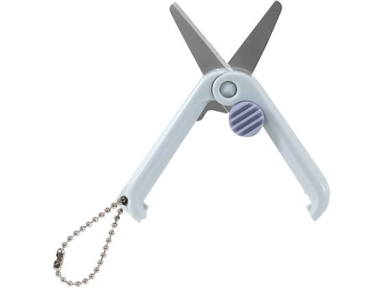 【商品説明】・極小サイズでキャップ不要のスライドタイプ（刃渡り19mm）・よく切れる日本製刃・鍵やポーチに取り付けできるチェーン付【仕様】●サイズ：（本体）縦44×幅16×厚み13mm●重量：7g●材質：（本体）ABS、PP、（刃）ステンレス、（チェーン）真鍮●色：五月雨【備考】※メーカーの都合により、パッケージ・仕様等は予告なく変更になる場合がございます。【検索用キーワード】クツワ　くつわ　KUTSUWA　携帯ハサミ　ケイタイハサミ　けいたいはさみ　ハサミ　はさみ　刃渡り19mm　ステンレス　ミント　みんと　SS121MT　コンパクト　小さい　携帯　持ち歩き　ポーチ　ペンケース　ペンポーチ　筆箱　小物　タグ　ショッピング　袋　糸　ソーイング　紙　女子文具　文具女子　文房具　文具　事務用品　カット　切る　刃物　くすみカラー　淡い　チェーン　切る、貼る、留める用品　はさみ　R699HU刃渡り19mm！小さいのによく切れる携帯はさみの淡色シリーズ第2弾
