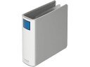 キングジム キングファイル ミニバインダー グレー MN2402-GY 小物入れ デスクトップ収納 デスク周り 文具