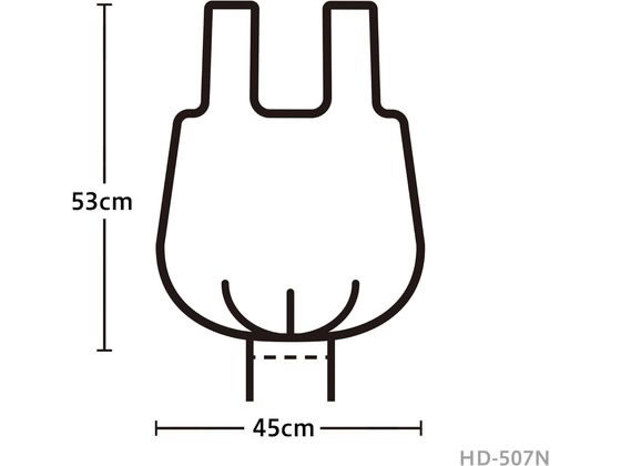 【お取り寄せ】ケミカルジャパン 次が使いやすい手さげ徳 10L 20枚×4本 ロール型 ティッシュ型ポリ袋 ポリ袋 cocodecow-10799940 ココデカウ サンプル画像2