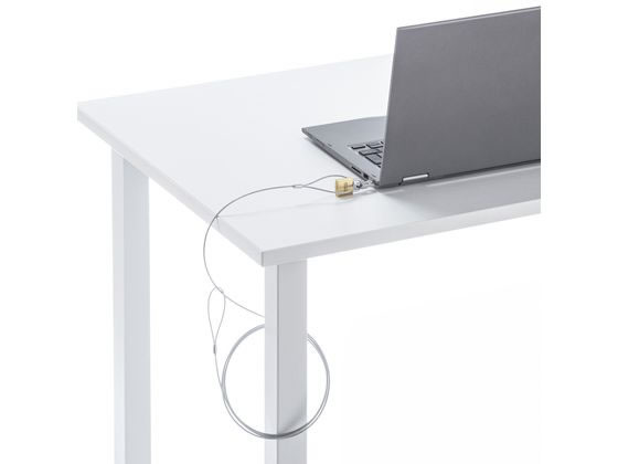 【マラソン限定★ポイント2倍】【お取り寄せ】サンワサプライ スロットマルチ対応セキュリティワイヤー 南京錠 SL-94 セキュリティワイヤーロック PC パソコン 家電