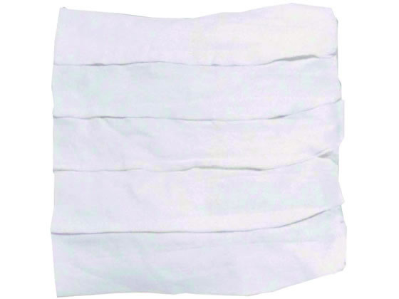 【レビュー投稿で100円OFFクーポン】WING ACE ステッチ白メリヤスウエス 2kg No.21-2K 雑巾 掃除シート 掃除道具 清掃 清掃