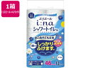 【目玉商品!楽天最安値に挑戦!6/27迄】送料無料 大王製紙 エリエール イーナ トイレットティシュー シャワー用ダブル46m12R×6 トイレットペーパー