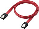 【マラソン限定★2000円クーポン&ポイント2倍】【お取り寄せ】エレコム SATA ケーブル 0.7m ストレート-ストレート レッド ST6-07/ID 関連...