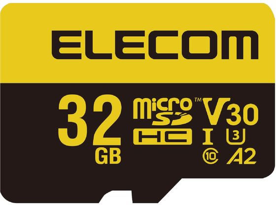【お取り寄せ】エレコム MicroSDHCカード 高耐久 32GB MF-HMS032GU13V3 