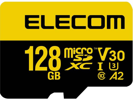 【お取り寄せ】エレコム MicroSDXCカード 高耐久 128GB MF-HMS128GU13V3 SD SDHCメモリーカード メモリーカード 記録メディア 家電