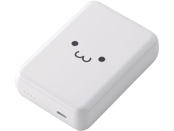 【商品説明】●小さくて軽く、持ち運びにぴったり。15W出力、容量10000mAhのコンパクトなモバイルバッテリーです。●クレジットカードとほぼ同じ大きさで、バッグに入れてもかさばらず、気軽に持ち歩けるサイズです。●モバイルバッテリー本体を約4時間20分で充電できます。●※5V／3AのAC充電器にUSB　Type−C（TM）　−　USB　Type−Cケーブルを接続し、製品本体のみを充電した場合の目安時間です。【仕様】●対応機種：iPhoneおよびUSB　Type−C（TM）端子で充電するスマートフォン、タブレット、他小型電子機器　●コネクター形状（電源入力側）：USB　Type−Cポート　●定格入力電圧：5V　●定格入力電流：3A　●コネクター形状（電源出力側）：USB　Type−Cポート×1　●定格出力電圧：5V　●定格出力電流：3A　●電池種類：充電式リチウムイオン電池　●電池定格容量：3．7V／10000mAh●PSマークの種類：PSE●届出事業者名：エレコム株式会社【備考】※メーカーの都合により、パッケージ・仕様等は予告なく変更になる場合がございます。【検索用キーワード】エレコム　ELECOM　えれこむ　DE−C49−10000WF　モバイルバッテリー　充電器　USB　USB−C　タイプC　TypeC　Type−C　10000mAh　持ち運び　ポータブル　小型　コンパクト　充電　給電　大容量　スマホ　スマートフォン　軽量　しろちゃん　ホワイト　ブラック　電話　FAX　スマートフォン・携帯電話関連品　スマートフォン・携帯電話関連品　bousai0103　R640JD約200gと軽量ながら10000mAhの大容量。コンパクトタイプのモバイルバッテリー。