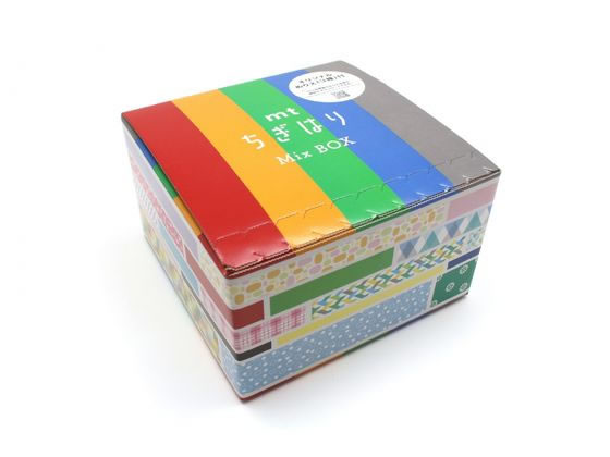 【ブラックフライデー限定★27日9:59迄店内ポイント2倍】【お取り寄せ】カモ井 mt ちぎはり Mix Box MTWBOX06 デコレーション用マスキングテ...