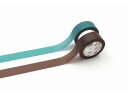 【レビュー投稿で100円OFFクーポン】【お取り寄せ】カモ井 mt upcycle tape みず×灰紫 MT02UP02 デコレーション用マスキングテープ 1...