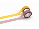 【レビュー投稿で100円OFFクーポン】【お取り寄せ】カモ井 mt upcycle tape イエロー×ラベンダー MT02UP03 デコレーション用マスキング...