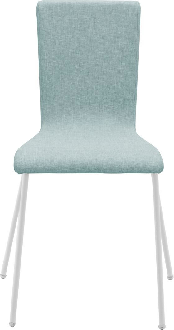 【レビュー投稿で100円OFFクーポン】【メーカー直送】アール・エフ・ヤマカワ ファブリックチェア ミント ホワイト脚 4脚セット【代引不可】4本脚 スタッキングチェア ミーティングチェア オフィス家具 [2]