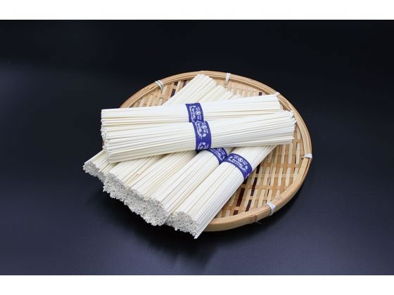美馬製麺 半田手延べそうめん 和紙巻き国産小麦 300g 素麺 冷麦 乾麺 食材 食品