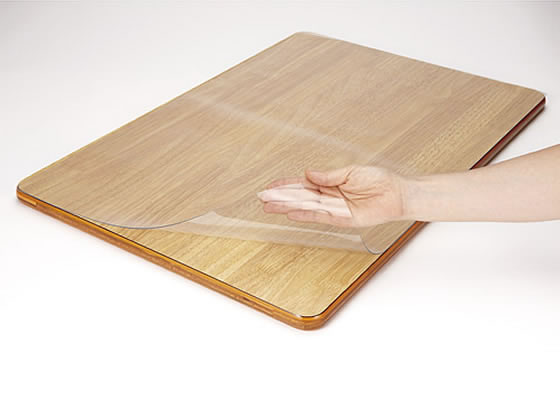 【レビュー投稿で100円OFFクーポン】送料無料 【お取り寄せ】スマートバリュー 学童机専用デスクマット 590×390mm B405J デスクマット 下敷き無し デスク周り 文具