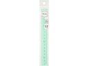 【店内全品ポイント2倍★16日9:59迄】 【お取り寄せ】西敬 マカロンルーラー (ピスタチオ) MR-17PI 定規 スケール 教材 学童用品