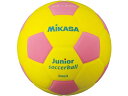 【お取り寄せ】ミカサ ジュニアサッカー 軽量球3号 EVAイエロー/ピンク SF3J-YP トレーニング器具 スポーツケア 競技備品 スポーツ