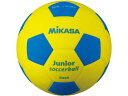 【ポイント2倍★19日20:00~26日1:59迄】【お取り寄せ】ミカサ ジュニアサッカー 軽量球4号 EVAイエロー/ブルー SF4J-YBL