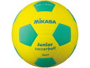 【マラソン限定クーポン★11日9:59迄ポイント2倍】【お取り寄せ】ミカサ ジュニアサッカー 軽量球4号 EVAイエロー/ライトグリーン SF4J-YLG