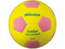 【お取り寄せ】ミカサ ジュニアサッカー 軽量球4号 EVAイエロー/ピンク SF4J-YP トレーニング器具 スポーツケア 競技備品 スポーツ