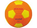 【マラソン限定クーポン★11日9:59迄ポイント2倍】【お取り寄せ】ミカサ スマイルサッカー 4号 縫い オレンジ/イエロー STPEF4-OY