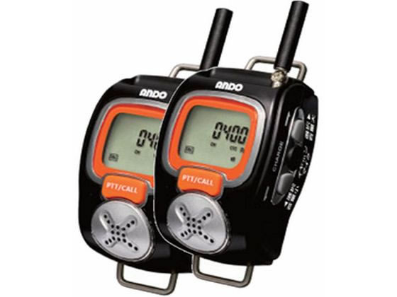 【レビュー投稿で100円OFFクーポン】【お取り寄せ】ANDO マルチフィールドトランシーバー 2個セット T1..