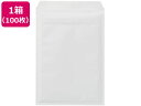 【店内全品ポイント2倍★16日9:59迄】 送料無料 ユニオンキャップ クッション封筒 白 340×255mm A4用 100枚 L-3B
