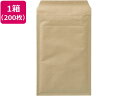 【店内全品ポイント2倍★16日9:59迄】 送料無料 ユニオンキャップ クッション封筒 茶 225×150mm 小物用 200枚