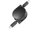 【マラソン限定★2000円クーポン&ポイント2倍】【お取り寄せ】サンワサプライ USB2.0 Type-C 巻取りケーブル KU-CCP60M08BK USBケ...