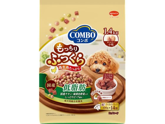 【レビュー投稿で100円OFFクーポン】【お取り寄せ】日本ペットフード コンボ ドッグ もっちりふっくら 低脂肪 1.4kg 日本ペットフード ドライフード 犬 ペット ドッグフード