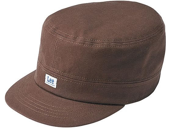 楽天ココデカウ【お取り寄せ】ボンマックス Leeワークキャップ ブラウン LCA99003-5-F キャップ 帽子 小物 ウェア ユニフォーム