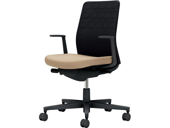 【レビュー投稿で100円OFFクーポン】【メーカー直送】コクヨ モネット 背クッション L肘 ブラック ブラ..