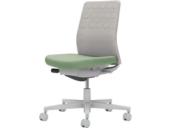 【レビュー投稿で100円OFFクーポン】【メーカー直送】コクヨ モネット 背クッション 肘無 ライトグレー..