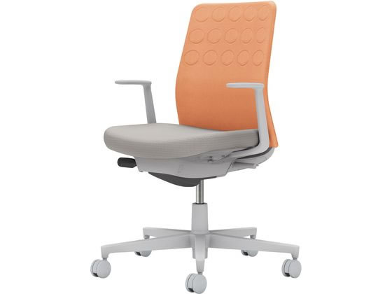 【レビュー投稿で100円OFFクーポン】【メーカー直送】コクヨ モネット 背クッション L肘 ライトグレー ..