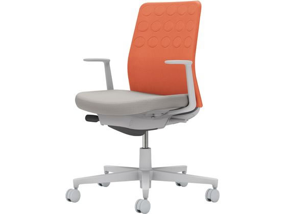 【レビュー投稿で100円OFFクーポン】【メーカー直送】コクヨ モネット 背クッション L肘 ライトグレー ..