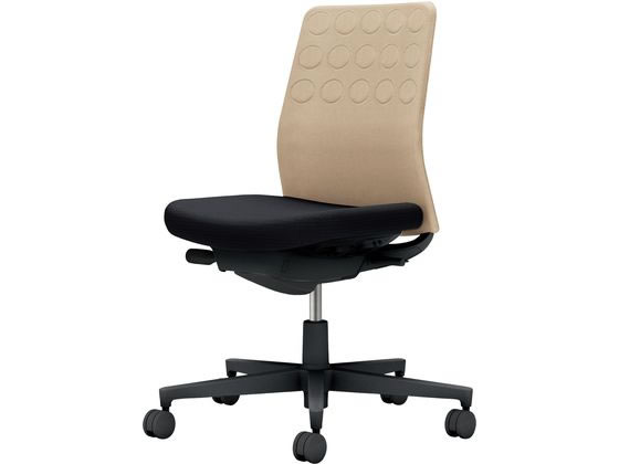 【レビュー投稿で100円OFFクーポン】【メーカー直送】コクヨ モネット 背クッション 肘無 ブラック ソ..