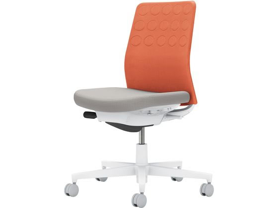 【レビュー投稿で100円OFFクーポン】【メーカー直送】コクヨ モネット 背クッション 肘無 ホワイトグレ..