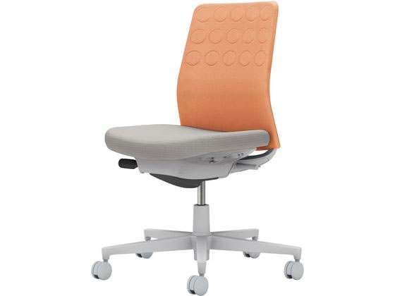 【レビュー投稿で100円OFFクーポン】【メーカー直送】コクヨ モネット 背クッション 肘無 ライトグレー..