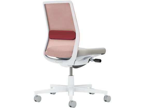 【マラソン限定★ポイント2倍】【メーカー直送】コクヨ モネット 背メッシュ 肘無 ホワイトグレー アッシュピンク ライトグレー(U)【代引不可】【組立・設置・送料無料】肘なし メッシュチェア オフィスチェア オフィス家具