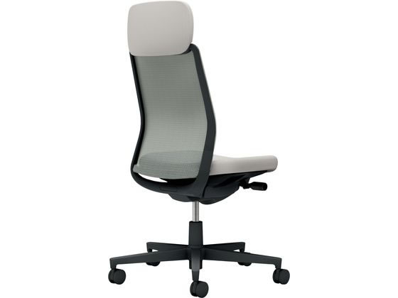 【マラソン限定★ポイント2倍】【メーカー直送】コクヨ モネット 背メッシュ 肘無 ブラック ライトグレー(U)【代引不可】【組立・設置・送料無料】肘なし メッシュチェア オフィスチェア オフィス家具