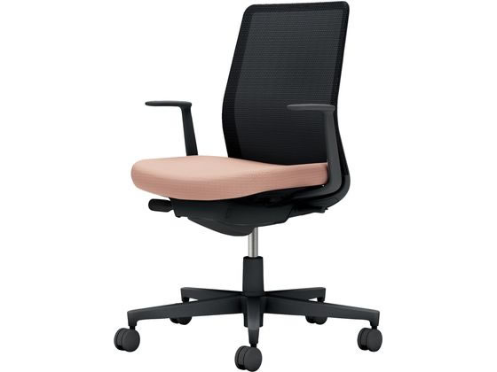 【ポイント2倍★24日20:00〜29日9:59迄】【メーカー直送】コクヨ モネット 背メッシュ L肘 ブラック ブ..