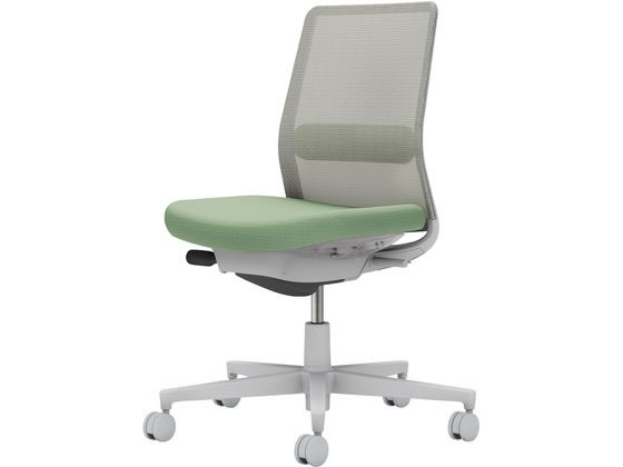 【楽天大感謝祭限定★26日9:59迄ポイント2倍】【メーカー直送】コクヨ モネット 背メッシュ 肘無 ライトグレー ライトグレー パウダーミント(U)【代引不可】【組立・設置・送料無料】肘なし メッシュチェア オフィスチェア オフィス家具