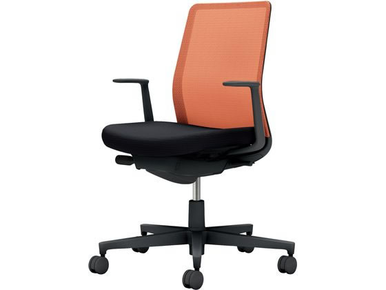 【レビュー投稿で100円OFFクーポン】【メーカー直送】コクヨ モネット 背メッシュ L肘 ブラック ソフト..